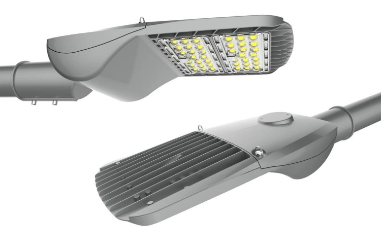 100W 150W 200W Energy-Saving LED Light IP66 Ik10 Rated Solar Street & Roadway Luminaire