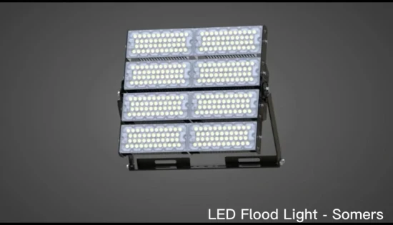 15m 30m impermeabilizzano l'illuminazione di inondazione dello stadio del campo di calcio LED IP65 con 5 anni di garanzia Meanwell Driver